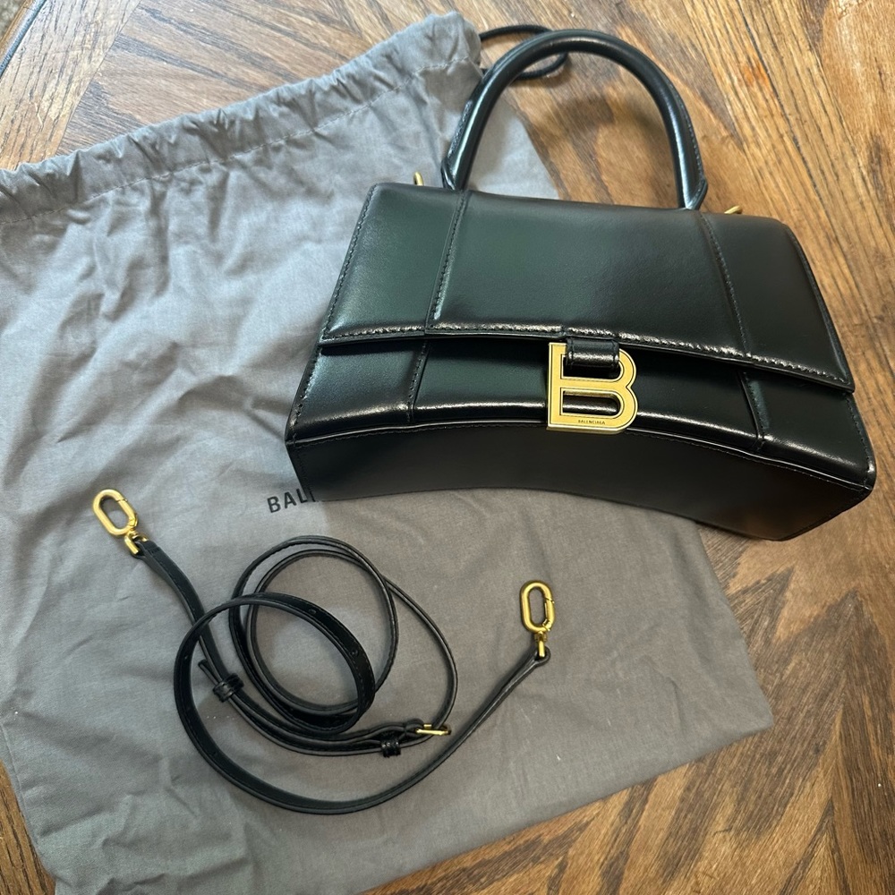 LIKE NEW Balenciaga Hourglass Small Handbag